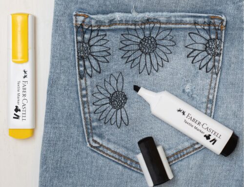 Recycelte Kunststoffprodukte von Faber-Castell Deutschland in einer nachhaltigen Verpackung